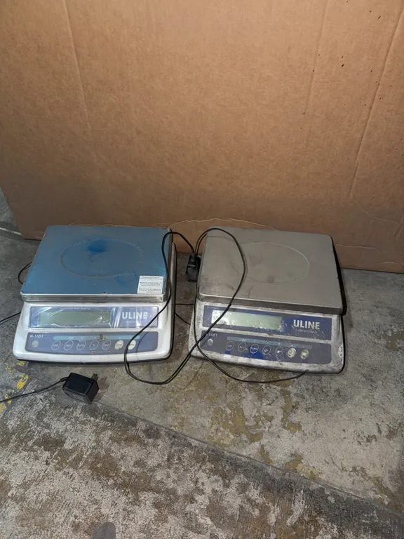 Pair of Uline Digital Scale