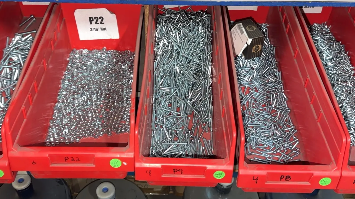 Hardware Bolts, Screws, and Nuts