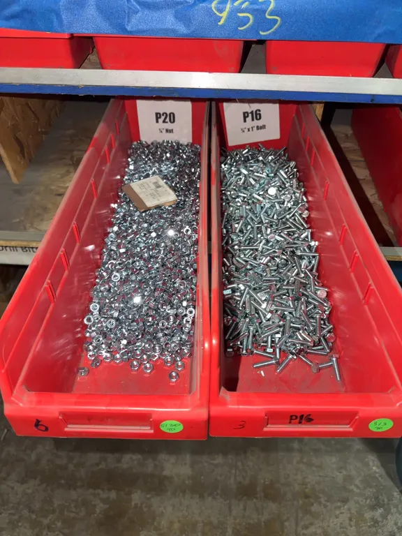 1/4 inch Nuts and Bolts