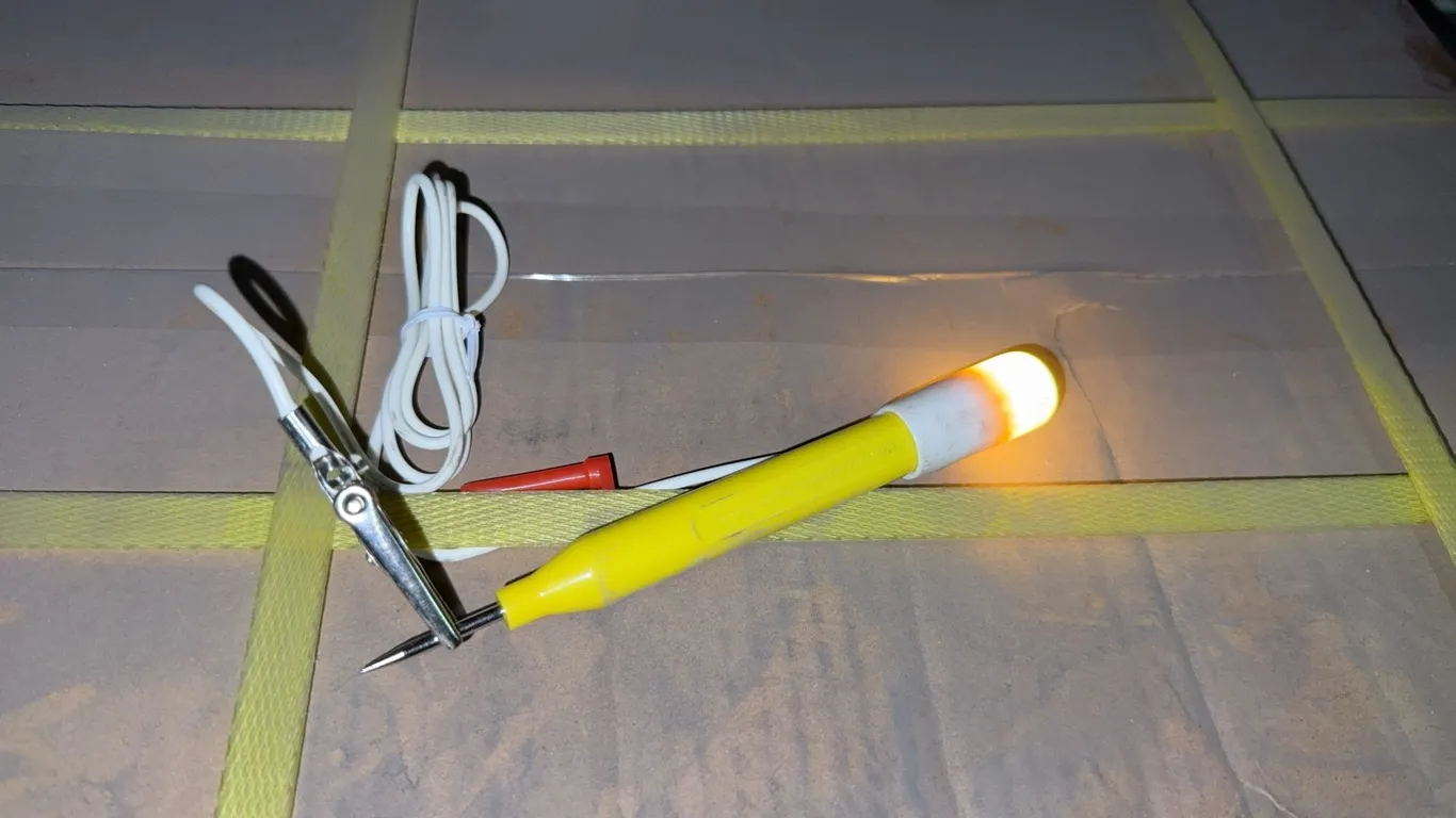 Box of test lights