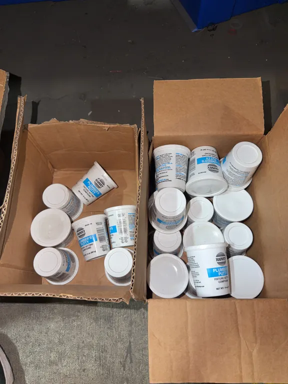 Two Box’s of plumbers putty