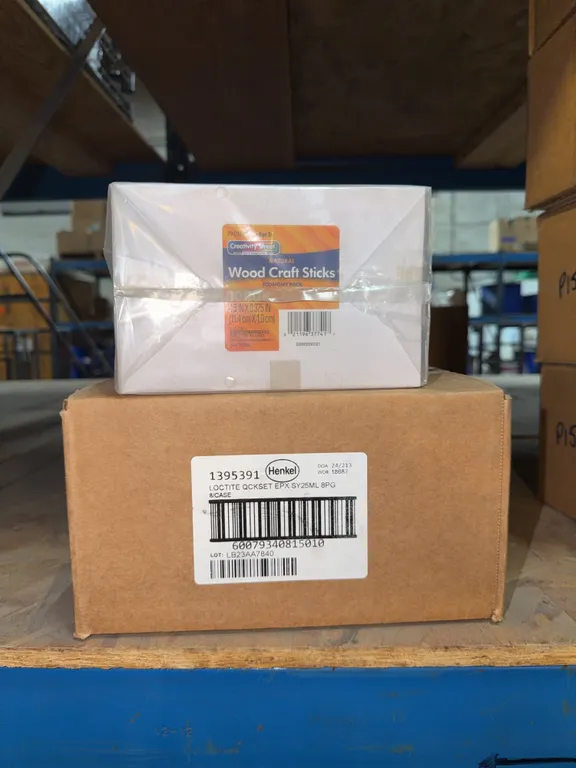 New box of Loctite and Crafting Sticke