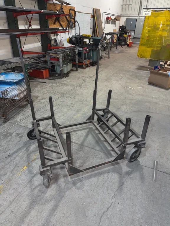 Steel Rolling Cart