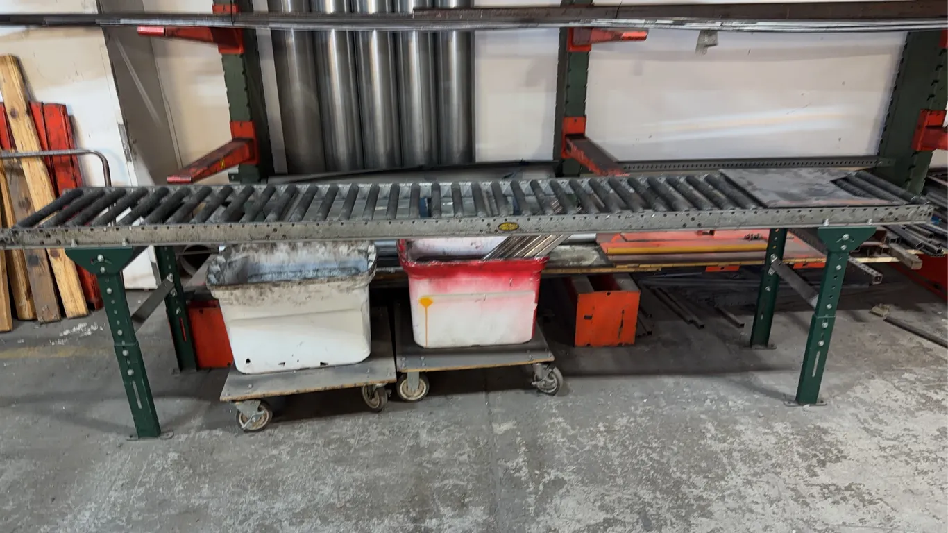 10ft Hytrol Steel Roller