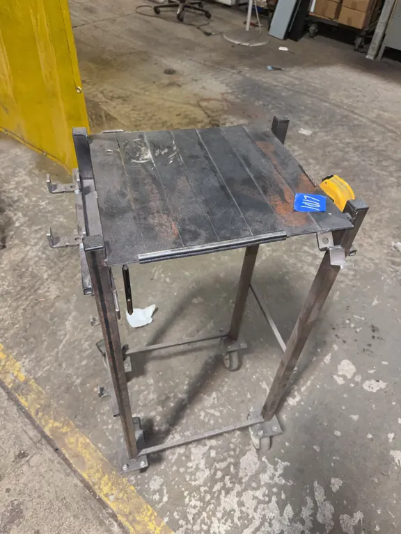 Tall roller stand