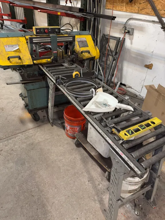9” metal horizontal band saw