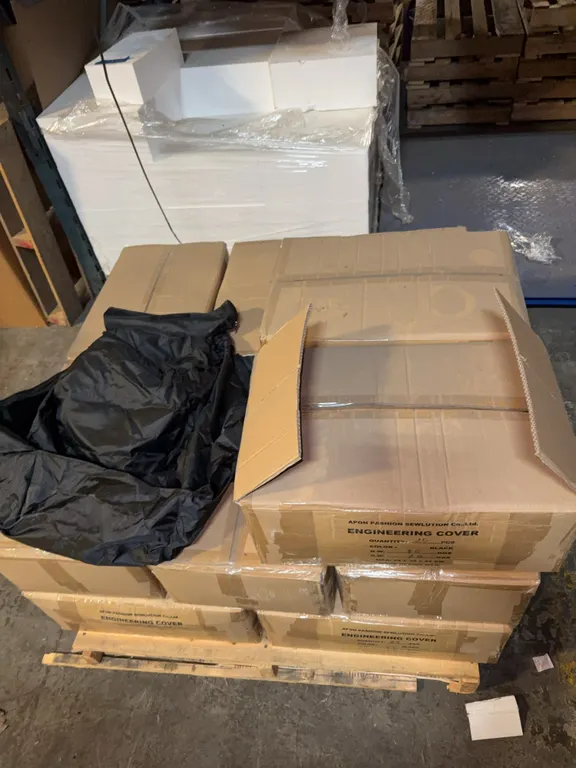 Pilot of engineering covers 25 covers per box 14 box’s total