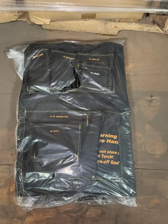 Pallet of tool bag organizers