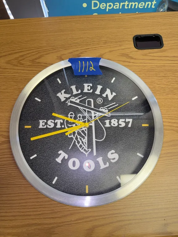Klein tools wall clock