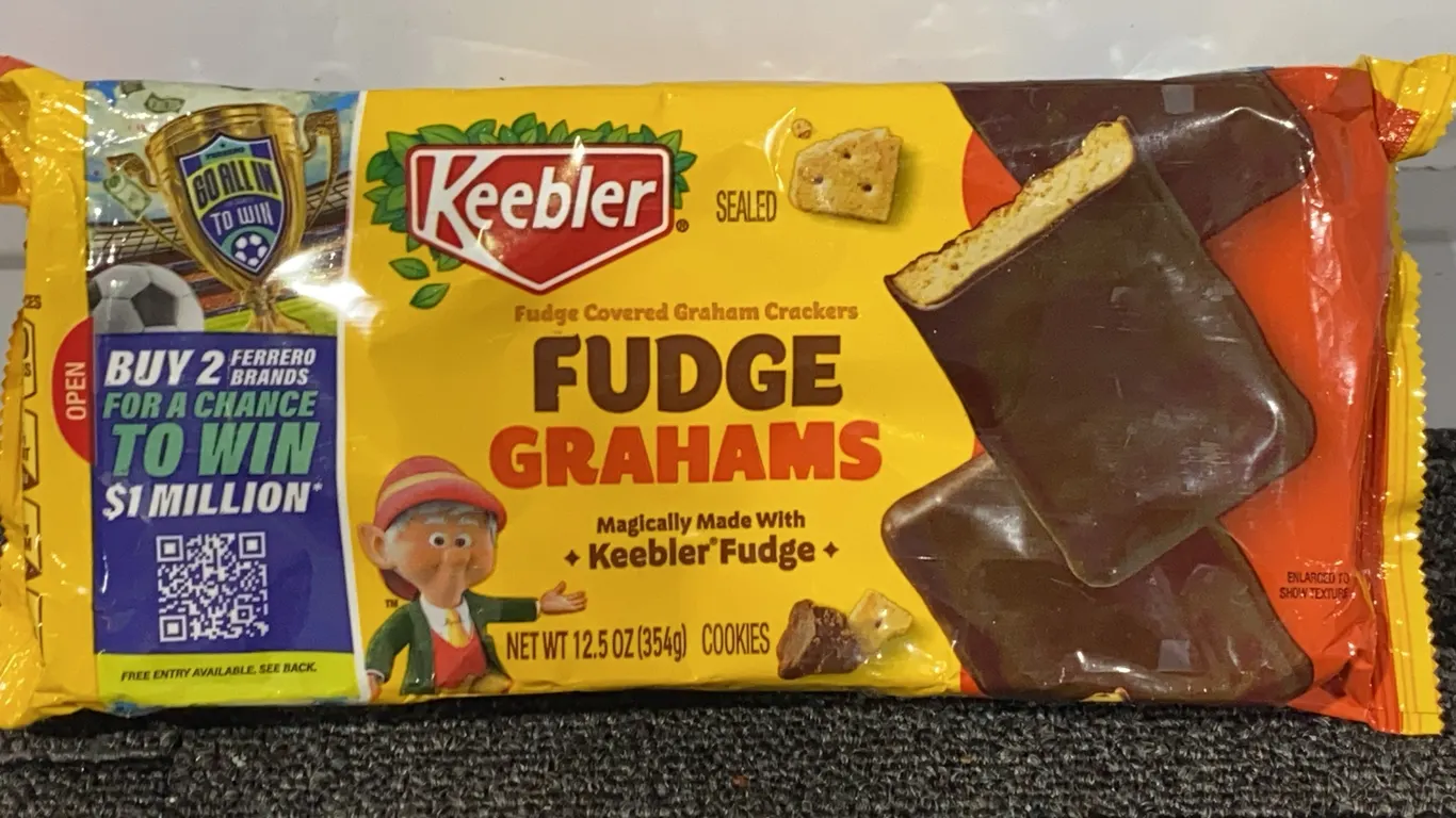 *NEW* Keebler Fudge Grahams, 12.5 Oz - Best By: 11/28/2026