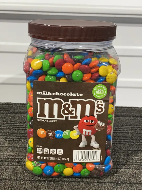 *NEW* M&M'S Milk Chocolate Candy, 62 oz - Best By: 12/2026
