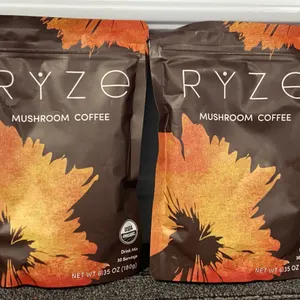 *NEW* Ryze Mushroom Coffee 2 Bags - Best By 1/2028