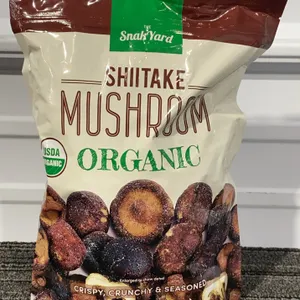 *NEW* The Snak Yard Shiitake Mushroom Crisps 14.11 oz - Best By: 6/2027