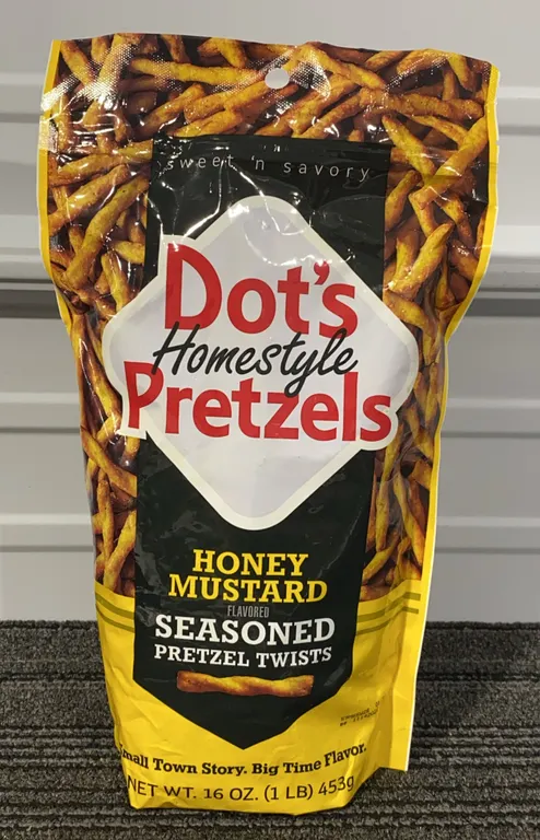 *NEW* Dot's Homestyle Pretzels Honey Mustard Twists, 16 Oz - Best By: 11/14/2026