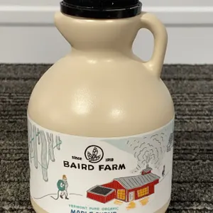 *NEW* Baird Farm Maple Syrup, 16 Fl Oz - Best By: Not Visible