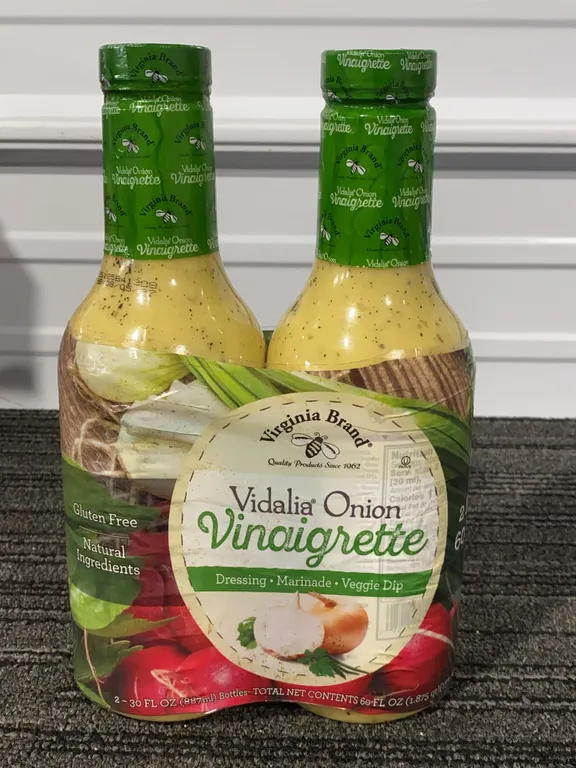 *NEW* 2 Pack Virginia Brand Vidalia Onion Vinaigrette Dressing - Best By: 8/2027