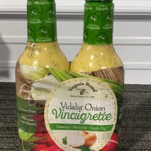 *NEW* 2 Pack Virginia Brand Vidalia Onion Vinaigrette Dressing - Best By: 8/2027