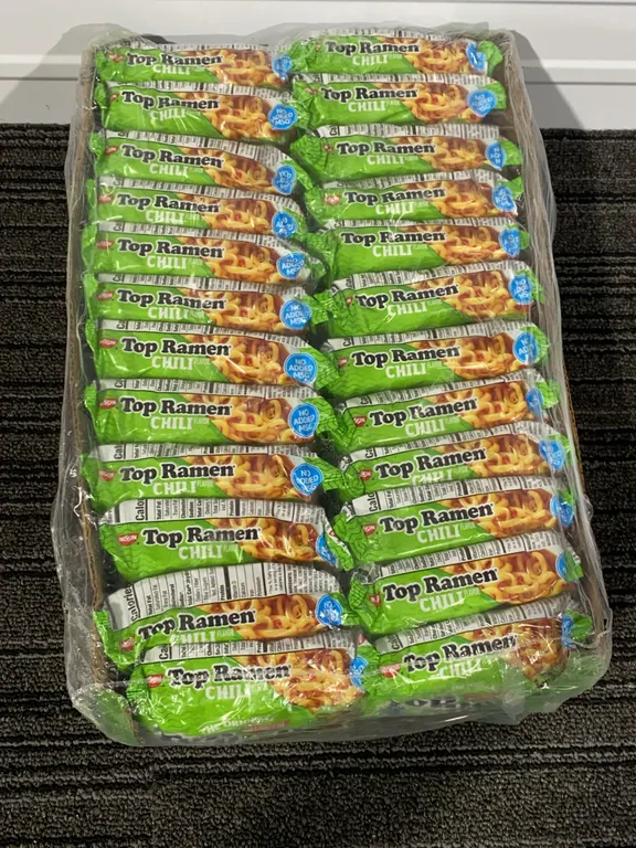 *NEW* Nissin Top Ramen Chili Flavor, 24 Ct - Best By: 2/5/2027
