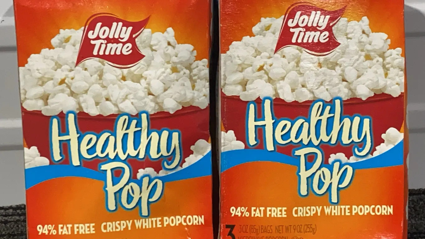 *NEW* 2 Pack, Jolly Time Healthy Pop Crispy White Microwave Popcorn - Best By: 1/14/2027