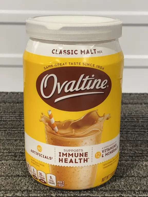 *NEW* Ovaltine Classic Malt Mix, 12 Oz - Best By: 4/2027