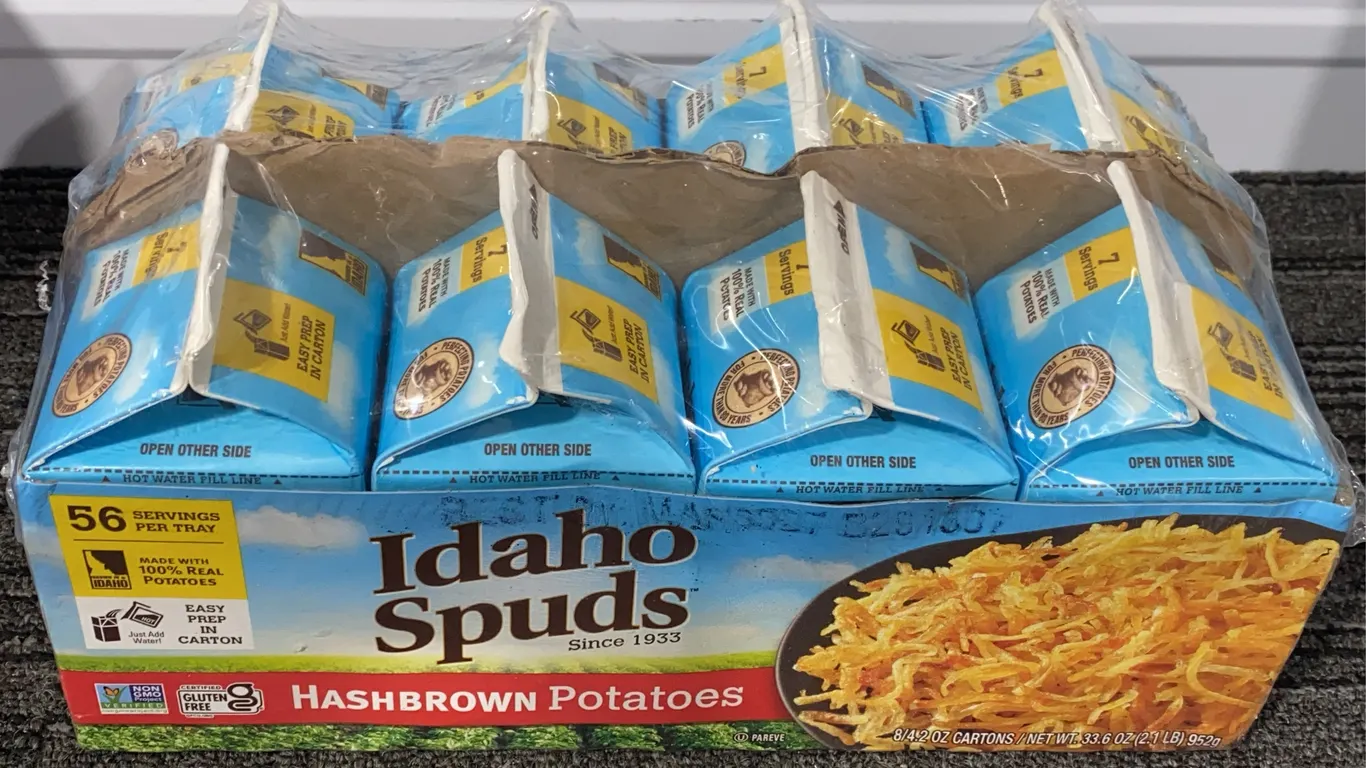 *NEW* Idaho Spuds Hashbrown Potatoes 8 PK. - Best Buy 3/2027