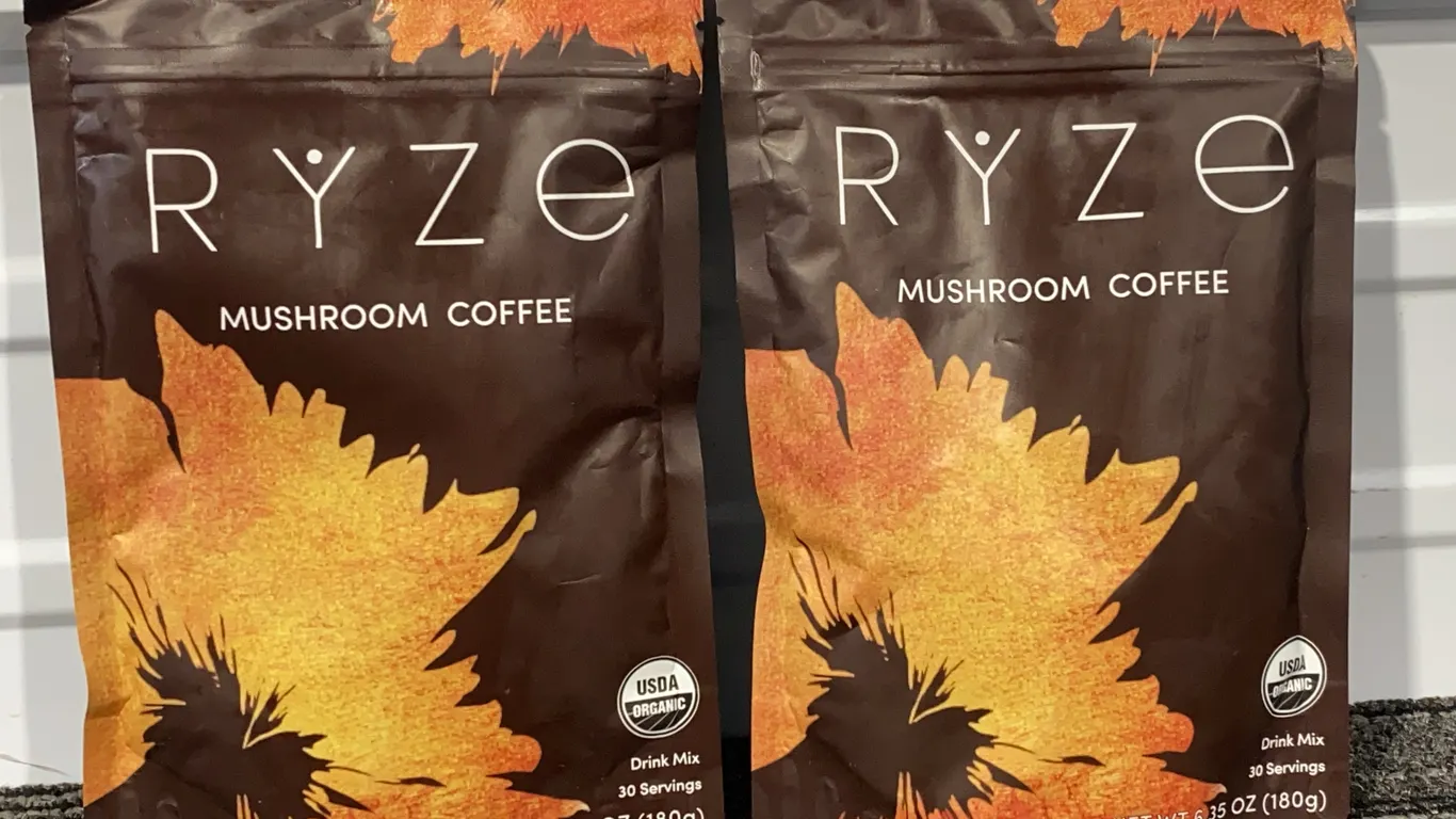*NEW* Ryze Mushroom Coffee 2 Bags - Best By 1/2028