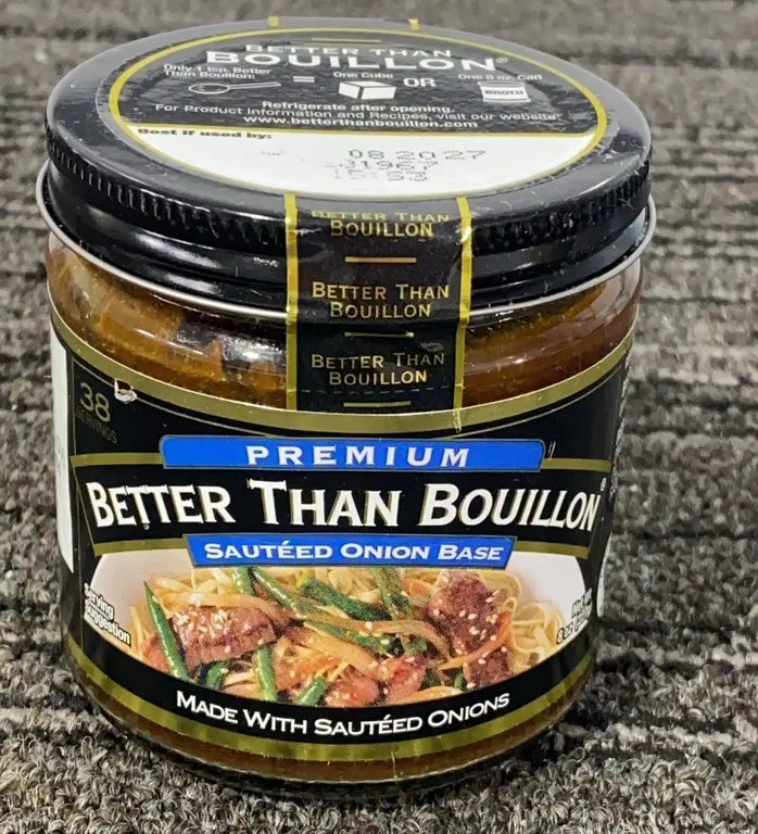 *NEW* Better Than Bouillon Premium Sautéed Onion Base, 8 Oz - Best By: 8/2027