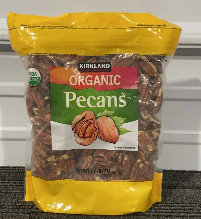 *NEW* Kirkland Signature Organic Pecans, 1.7 Lb - Best By: 5/2027
