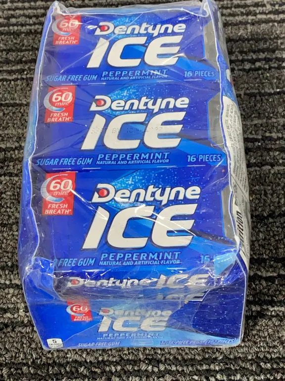 *NEW* Dentyne Ice Peppermint Sugar Free Gum, 9 Pack - Best By: 11/2027