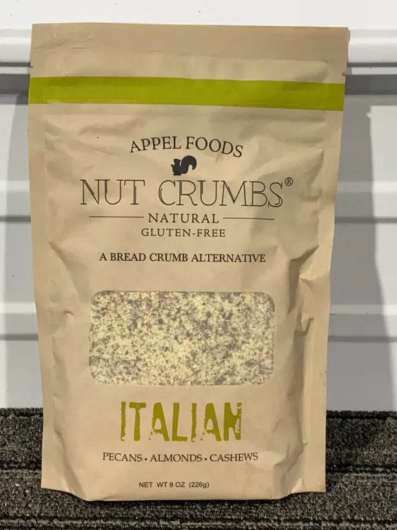 *NEW* Appel Foods Keto Nut Crumbs, Italian , 8 Oz - Best By: 3/2027