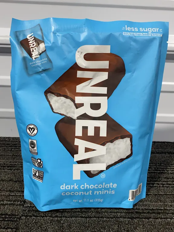 *NEW* UNREAL Dark Chocolate Coconut Minis, 11.1 OZ - Best By: 2/7/2027