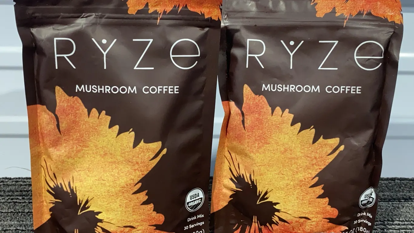 *NEW* Ryze Mushroom Coffee 2 Bags - Best By 1/2028