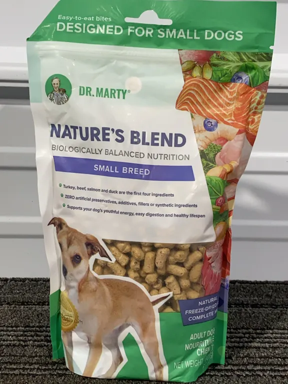 *NEW* Dr. Marty Nature's Blend Small Breed Freeze-Dried Raw Dog Food, 6 Oz - Best By: 5/5/2028