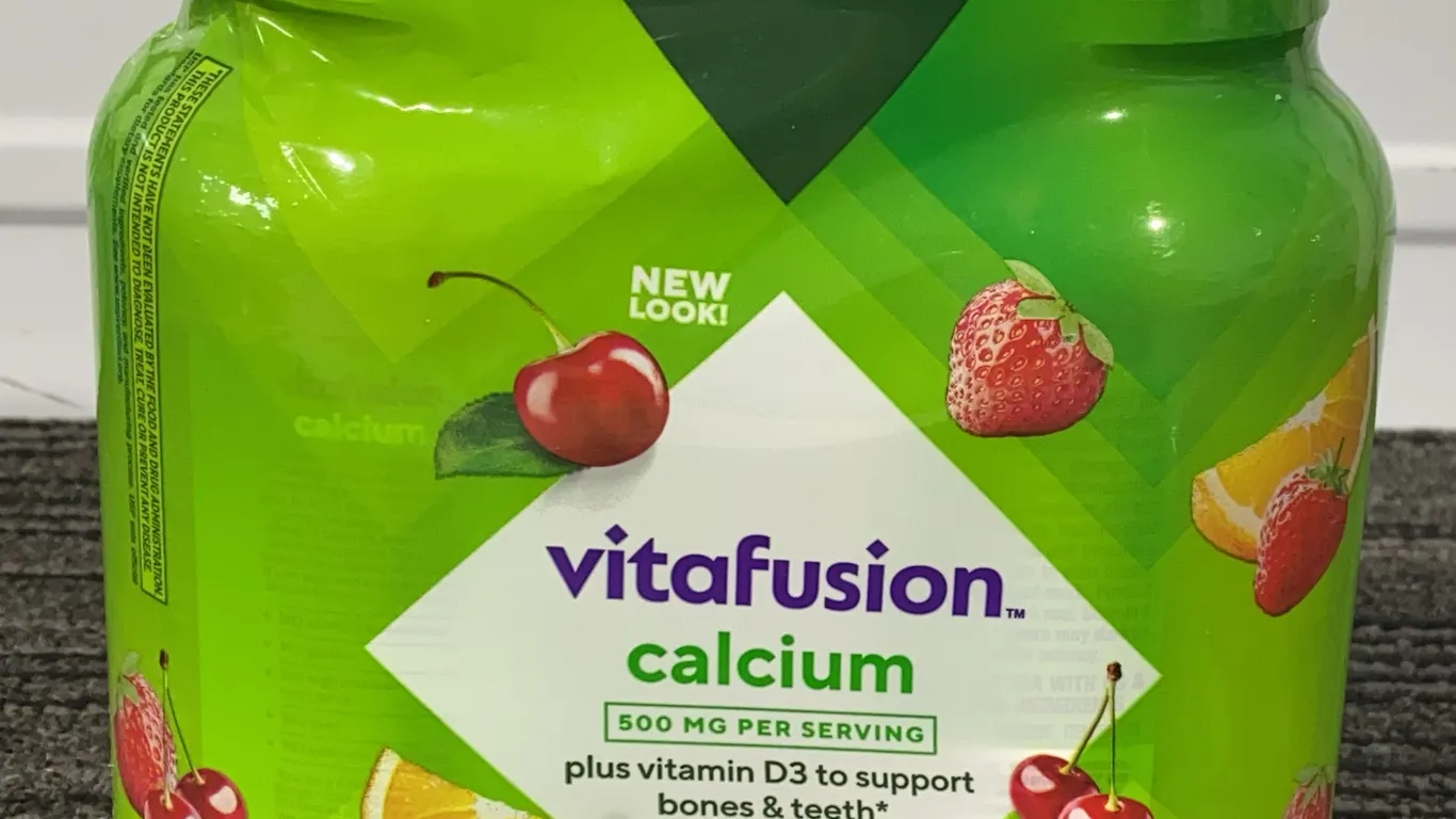 *NEW* vitafusion Calcium + D3 Gummy Vitamins, 2 Pack, 100 Ct Each - Best By: 1/2028
