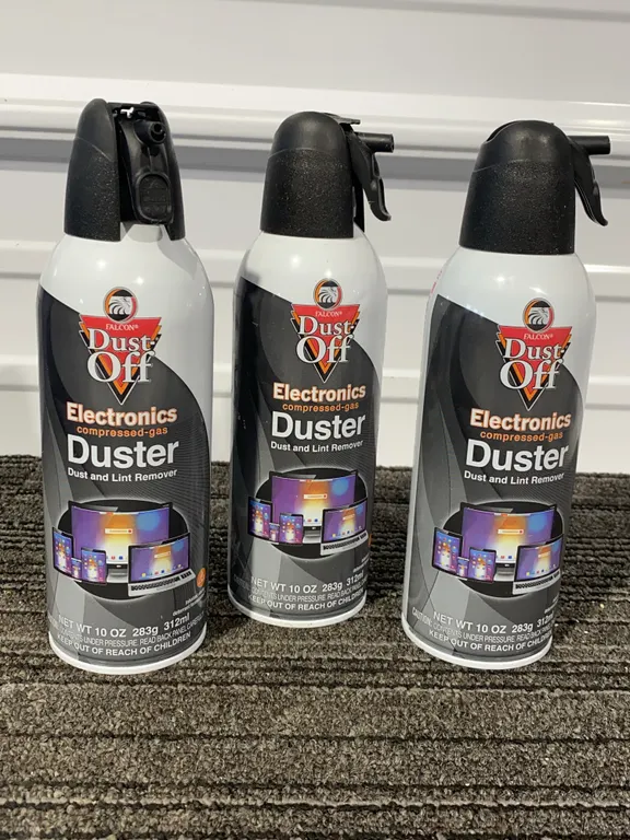 *NEW* 3 Pack, Falcon Dust-Off Electronics Compressed Gas Duster, 10 Oz Each