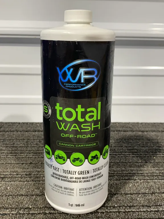 *NEW* WR Performance Products Total Wash Off-Road Cannon Cartridge - 1 Quart