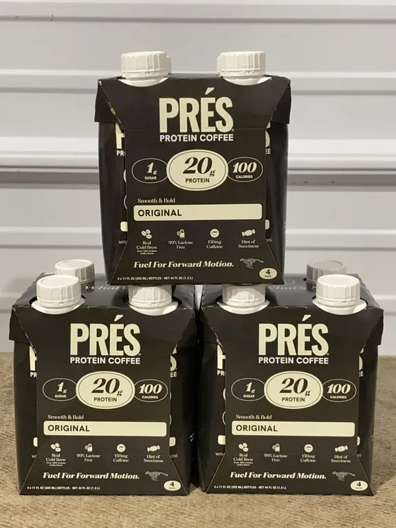 *NEW* Pres Protein Coffee Original 12 Pack - Best By 12/2026
