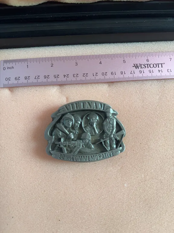 Vietnam 30 Year Commemorative Belt Buckle
