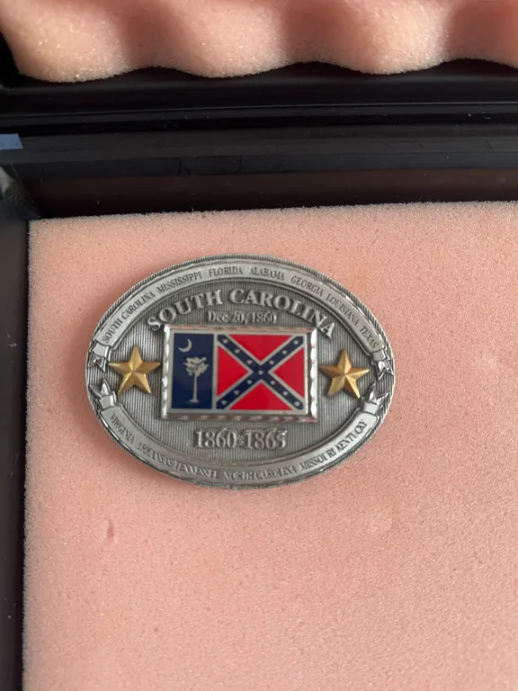 South Carolina Belt Buckle
