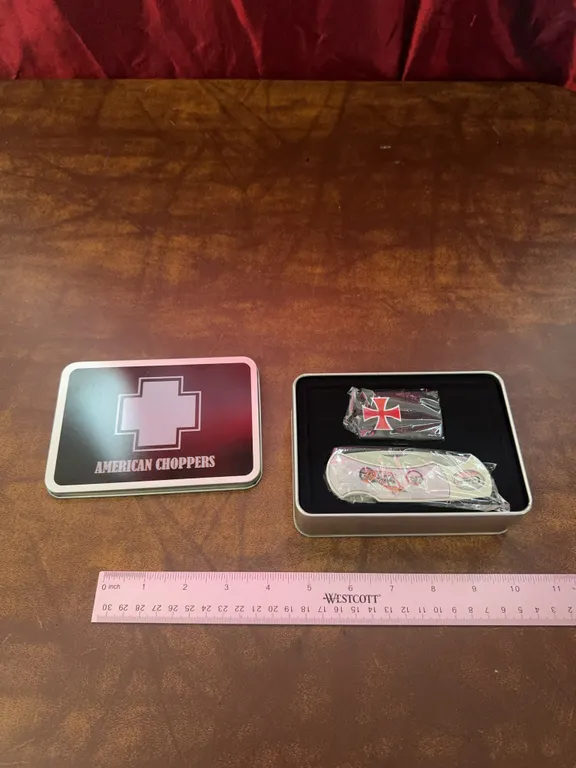 American Choppers Knife and Lighter Set