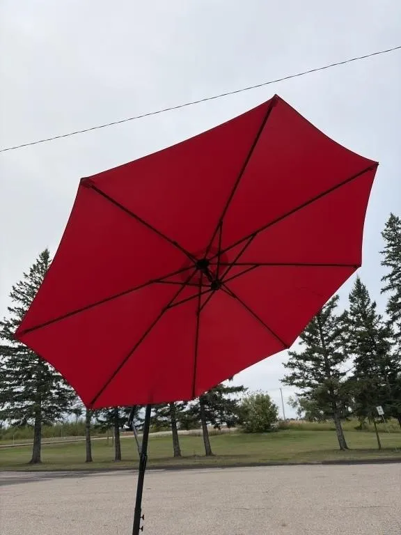 Offset patio umbrella - 8 ft