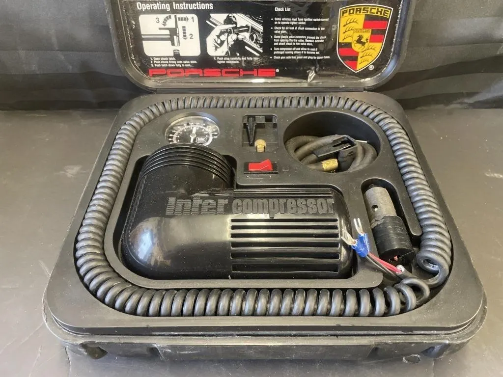 Porsche Intercompressor 12-volt portable air