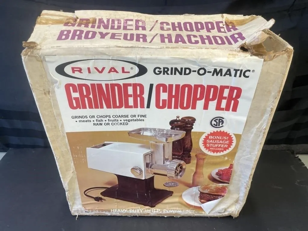 Vintage Rival Grind-O-Matic.