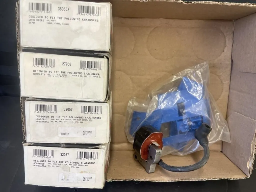 Four Oregon replacement chainsaw sprocket. And