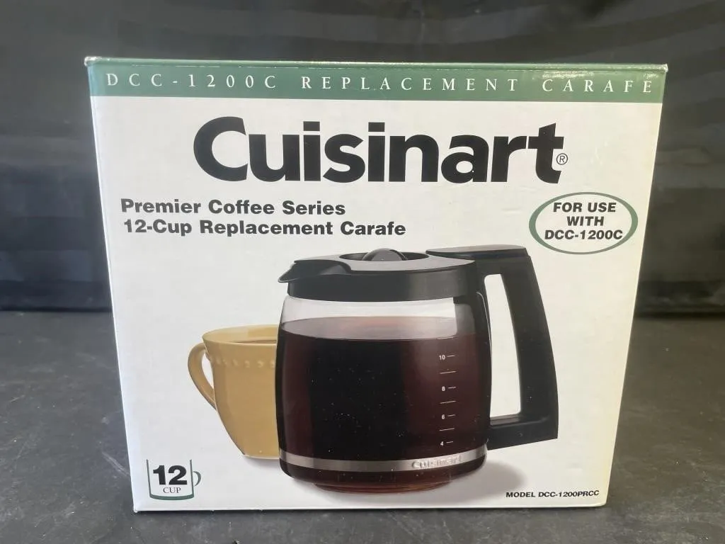 Cuisinart Premier 12-cup coffee carafe. New in