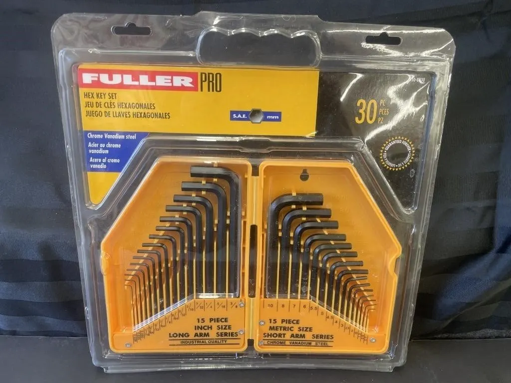 Fuller Pro Hex Key Set. NIB