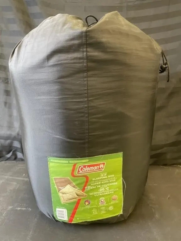 Coleman Bug Game -20� C Sleeping Bag. Super King