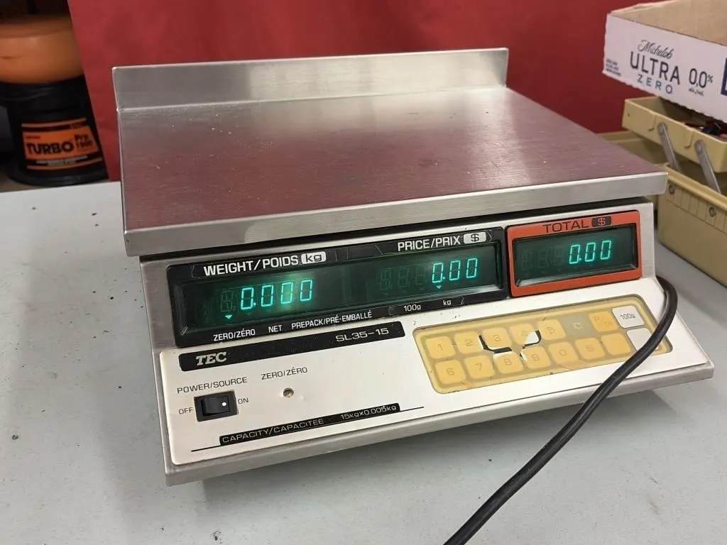 TEC SL35-15 digital price-computing scale