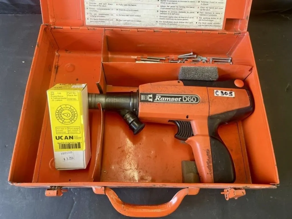 Vintage Ramset D60 low-velocity powder-actuated