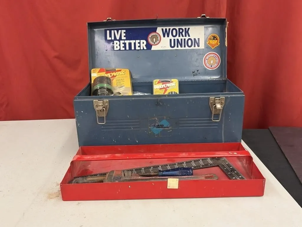 Tool Box with Tools